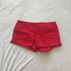 5/$15 ENDS 8/2 Red Short-Shorts
